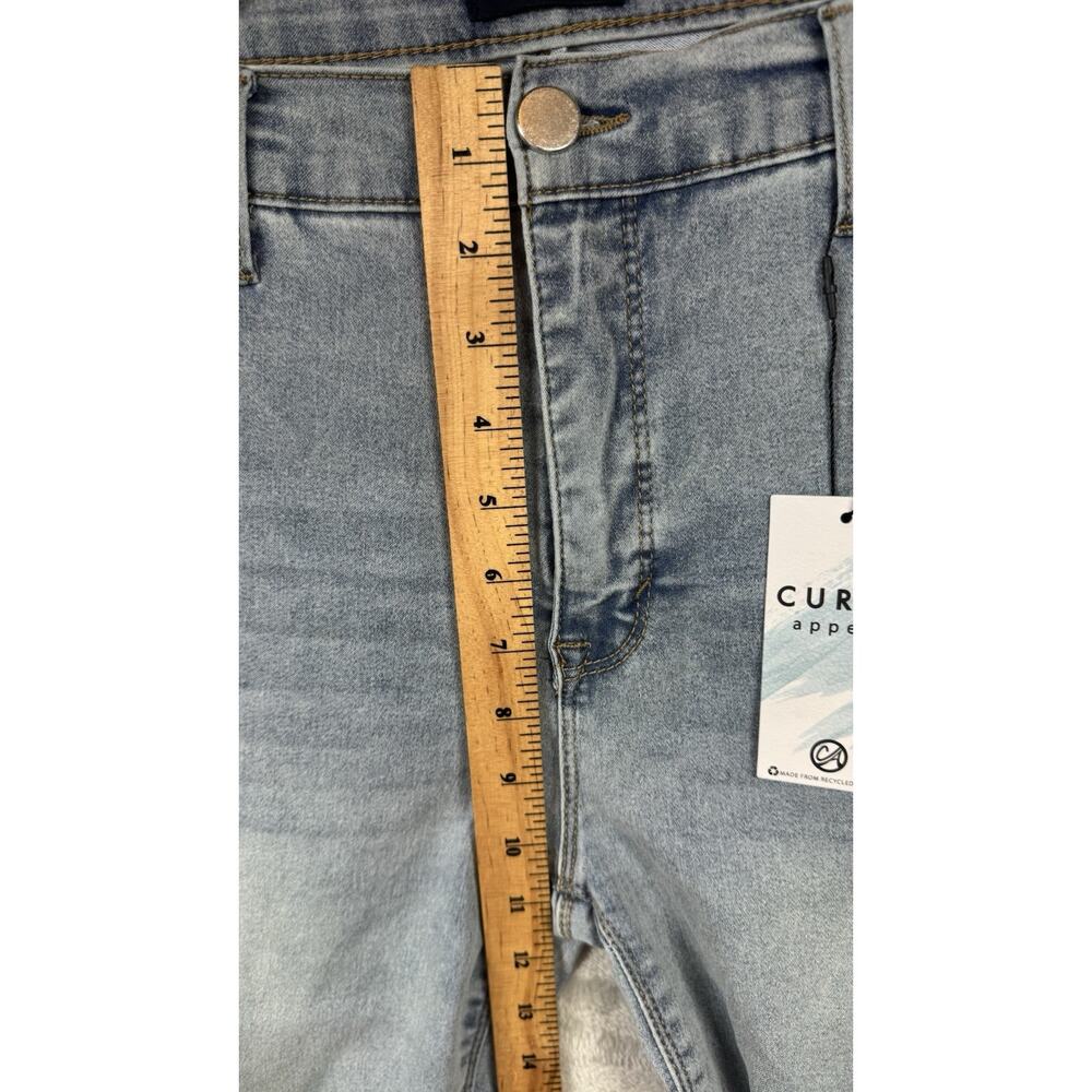 CURVE APPEAL NEW Women Jeans 10/30 Blue Curve Creator High Rise Boot Stretch - Picture 7 of 14